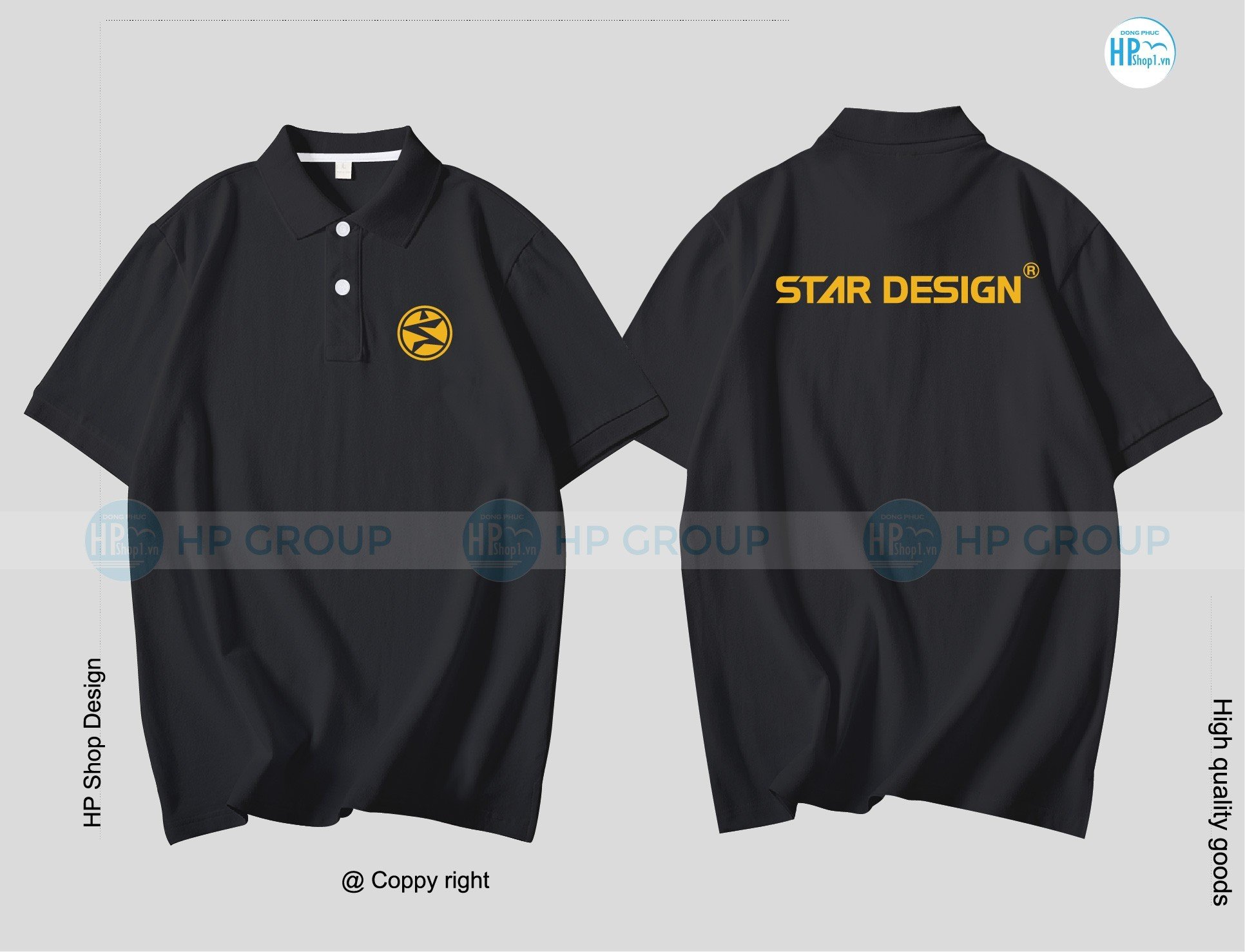 Mẫu áo đồng phục công ty Star Design